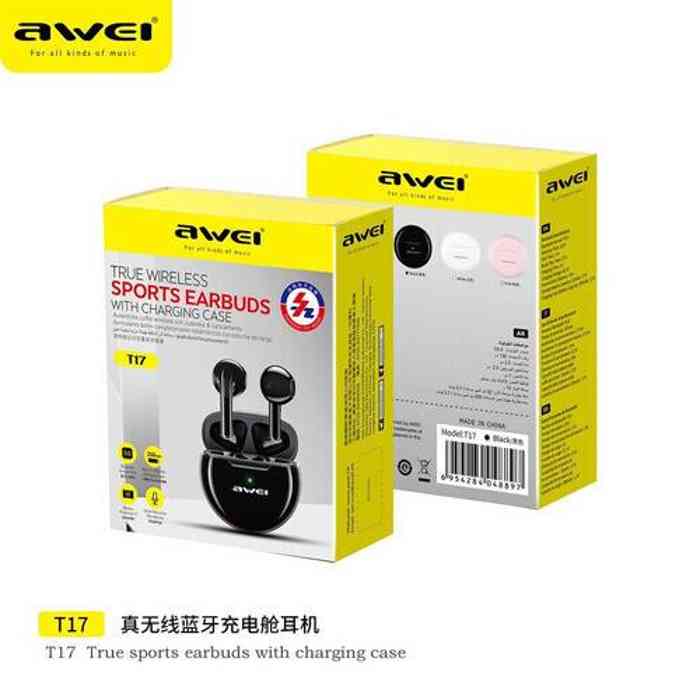 Awei T26 TWS Earbuds Bluetooth Headphone price in bangladesh